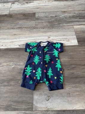 Bonds Navy Wondersuit with Green Trees Stars
